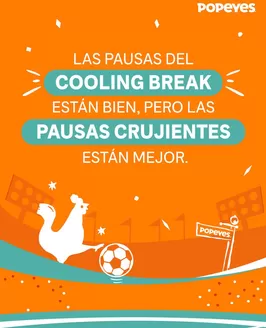 Catálogo Popeyes | Las pausas del cooling break estan bien  | 2026-06-25T00:00:00.000Z - 2026-07-31T00:00:00.000Z