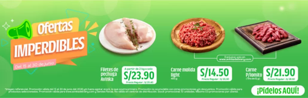 Catálogo Avinka | Ofertas para cazadores de gangas | 2026-06-15T00:00:00.000Z - 2026-06-30T00:00:00.000Z