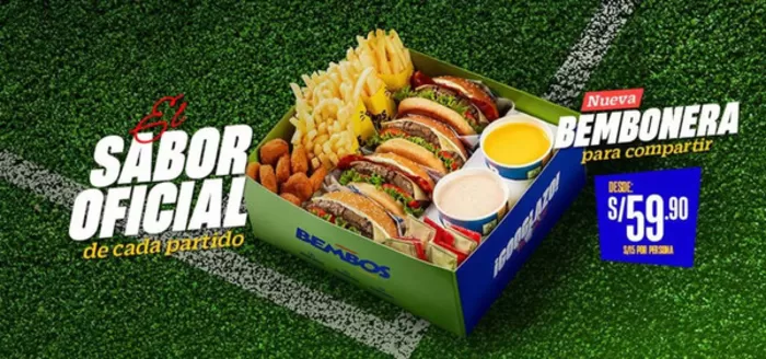 Catálogo Bembos | Sabor Oficial  | 2026-06-26T00:00:00.000Z - 2026-07-24T00:00:00.000Z