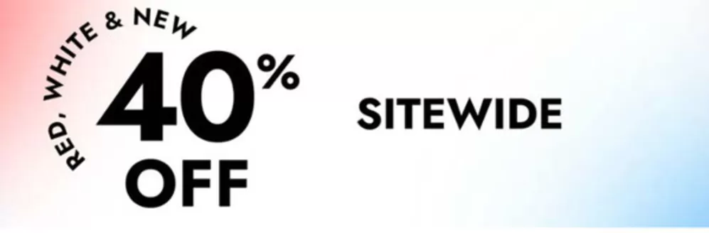 Catálogo Nine West | Sitewide 40%off  | 2026-06-29T00:00:00.000Z - 2026-07-18T00:00:00.000Z
