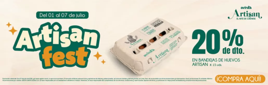 Catálogo Avinka | Gran variedad de ofertas | 2026-07-01T00:00:00.000Z - 2026-07-07T00:00:00.000Z