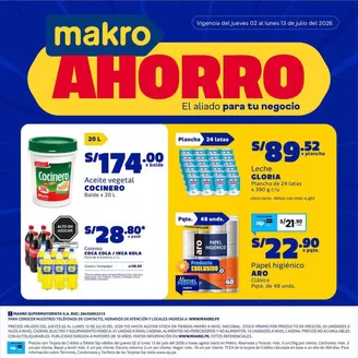 Catálogo Makro | Catálogo Makroahorro #14 | 2026-07-02T00:00:00.000Z - 2026-07-13T00:00:00.000Z