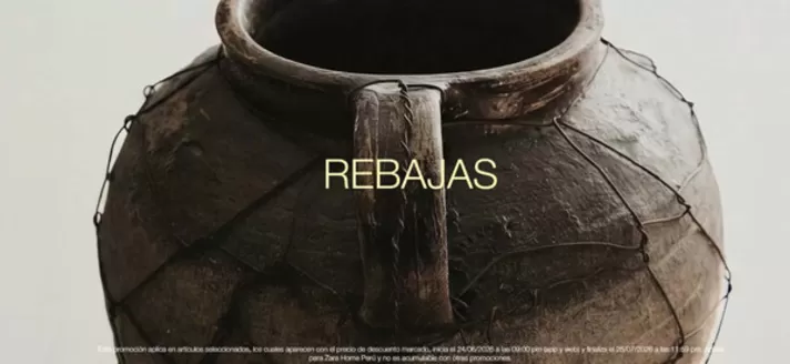 Catálogo ZARA HOME | Rebajas  | 2026-07-02T00:00:00.000Z - 2026-07-25T00:00:00.000Z