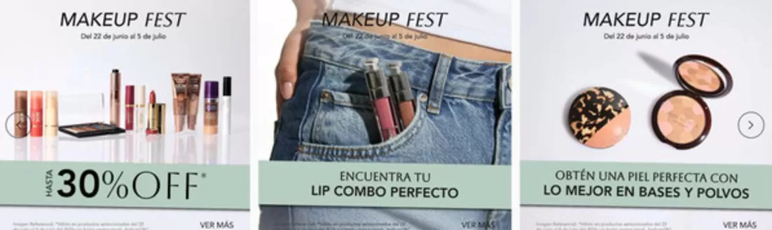 Catálogo Sentua en Callería | Makeup Fest | 2026-07-03T00:00:00.000Z - 2026-07-05T00:00:00.000Z