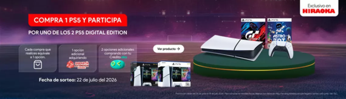 Catálogo Hiraoka | Ofertas principales y descuentos | 2026-06-24T00:00:00.000Z - 2026-07-19T00:00:00.000Z