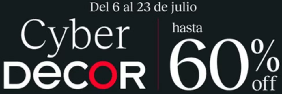 Catálogo Decor Center | Cyber derco | 2026-07-08T00:00:00.000Z - 2026-07-23T00:00:00.000Z