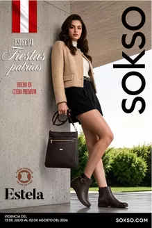 Catálogo Sokso en Moquegua | FIESTAS PATRIAS ESTELA 2026 | 2026-07-13T00:00:00.000Z - 2026-08-02T00:00:00.000Z