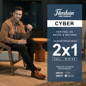 Catálogo Florsheim | Cyber | 2026-07-09T00:00:00.000Z - 2026-07-31T00:00:00.000Z