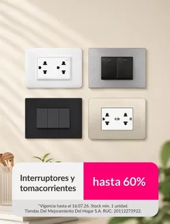 Catálogo Sodimac en Callao | Ofertas principales y descuentos | 2026-07-13T00:00:00.000Z - 2026-07-16T00:00:00.000Z