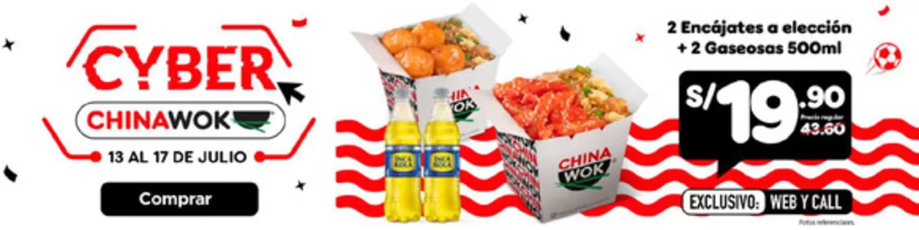 Catálogo China Wok en Lima | cyber wok | 2026-07-14T00:00:00.000Z - 2026-07-17T00:00:00.000Z