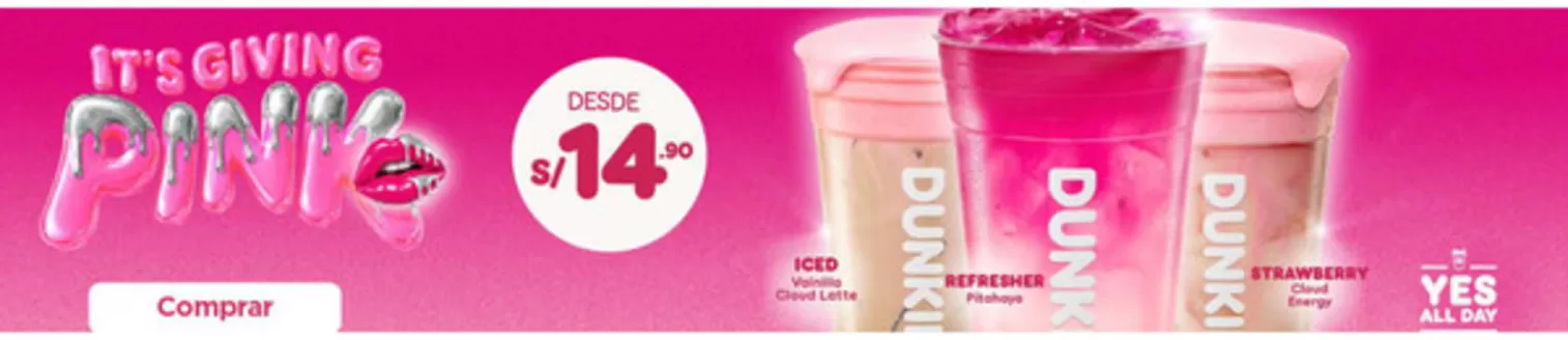 Catálogo Dunkin Donuts en Lima | Combos Web | 2026-07-14T00:00:00.000Z - 2026-07-31T00:00:00.000Z