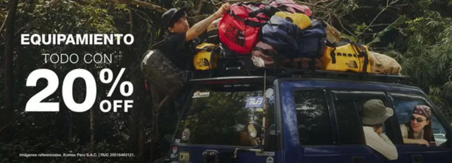 Catálogo The North Face en Cusco | Todo con 20%off | 2026-07-15T00:00:00.000Z - 2026-07-31T00:00:00.000Z