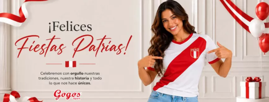 Catálogo Gogo's Sport | Felices fiestas patrias | 2026-07-20T00:00:00.000Z - 2026-07-31T00:00:00.000Z