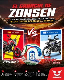 Catálogo Zongshen | Ofertas principales y descuentos | 2026-07-21T00:00:00.000Z - 2026-08-04T00:00:00.000Z