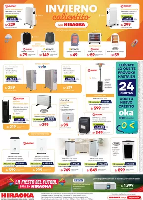 Catálogo Hiraoka en Lima | Invierno Calientito | 2025-07-05T00:00:00.000Z - 2025-07-13T00:00:00.000Z
