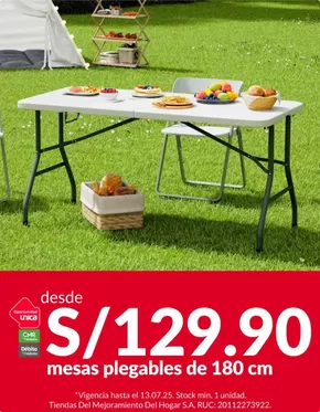 Catálogo Sodimac en Sullana | Desde S/129.90 | 2025-07-07T00:00:00.000Z - 2025-07-13T00:00:00.000Z