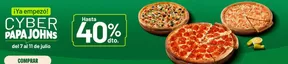 Catálogo Papa John's en Cusco | Cyber Papa John's | 2025-07-07T00:00:00.000Z - 2025-07-10T00:00:00.000Z