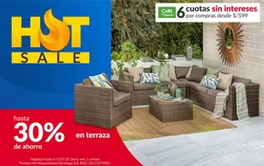 Catálogo Sodimac en Sullana | Hasta 30% en terraza | 2025-07-08T00:00:00.000Z - 2025-07-13T00:00:00.000Z