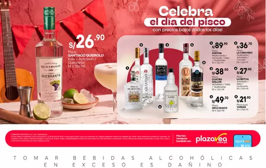 Catálogo Plaza Vea en Tarapoto | AVISO DÍA DEL PISCO | 2026-07-23T00:00:00.000Z - 2026-07-28T00:00:00.000Z