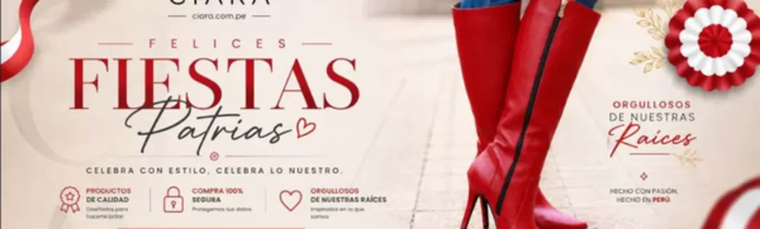 Catálogo Ciara en Lambayeque | Felices fiestas patrias  | 2026-07-24T00:00:00.000Z - 2026-07-31T00:00:00.000Z