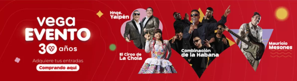 Catálogo Vega en Tarapoto | Ofertas principales para ahorradores | 2026-07-25T00:00:00.000Z - 2026-08-08T00:00:00.000Z