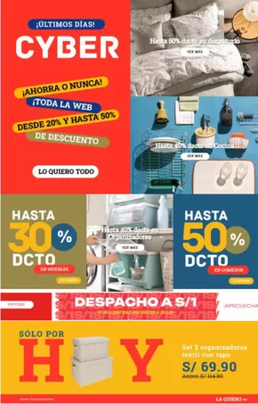 Catálogo Casaideas en Cusco | Casaideas Cyber  | 2025-07-10T00:00:00.000Z - 2025-07-13T00:00:00.000Z