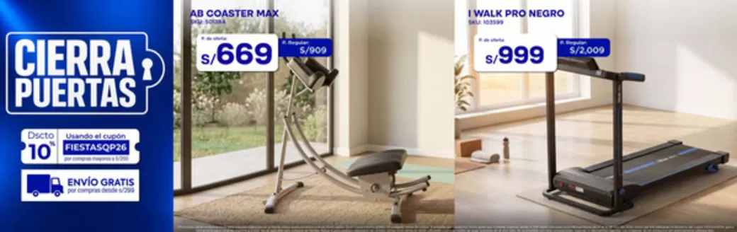 Catálogo Quality Products en Putina | Cierra puertas | 2026-07-27T00:00:00.000Z - 2026-07-31T00:00:00.000Z