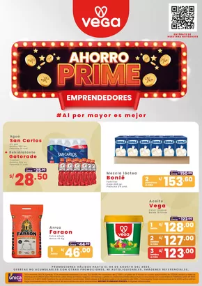 Catálogo Vega | Ahorro Prime  | 2025-07-15T00:00:00.000Z - 2025-08-04T00:00:00.000Z
