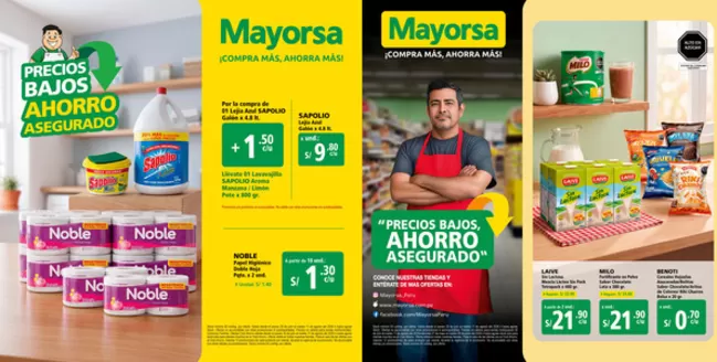 Catálogo Mayorsa | Nuestras mejores gangas | 2026-07-30T00:00:00.000Z - 2026-08-11T00:00:00.000Z