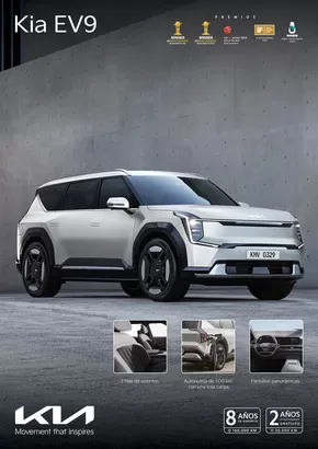 Catálogo Kia en Chiclayo | Kia EV9 | 2025-07-15T00:00:00.000Z - 2026-01-11T00:00:00.000Z