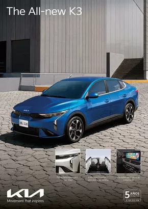 Catálogo Kia en Chiclayo | All new k3  | 2025-07-15T00:00:00.000Z - 2026-01-11T00:00:00.000Z