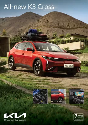Catálogo Kia en Chiclayo | All new k3 cross  | 2025-07-15T00:00:00.000Z - 2026-01-11T00:00:00.000Z