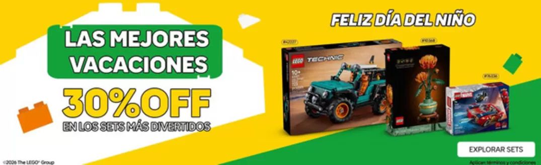 Catálogo LEGO | Las mejores vacaciones | 2026-07-30T00:00:00.000Z - 2026-08-30T00:00:00.000Z