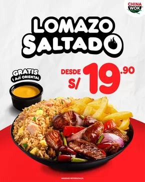 Catálogo China Wok en Cajamarca | Lomazo Saltado  | 2025-07-17T00:00:00.000Z - 2025-07-20T00:00:00.000Z