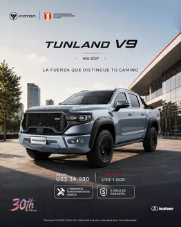 Catálogo Fotón | Tunland | 2026-07-31T00:00:00.000Z - 2027-07-31T00:00:00.000Z
