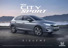 Catálogo Honda | Honda CITY SPORT. | 2025-07-18T00:00:00.000Z - 2026-07-18T00:00:00.000Z