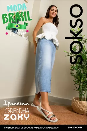 Catálogo Sokso en Lima | MODA BRASIL PLAYA  | 2025-07-21T00:00:00.000Z - 2025-08-10T00:00:00.000Z