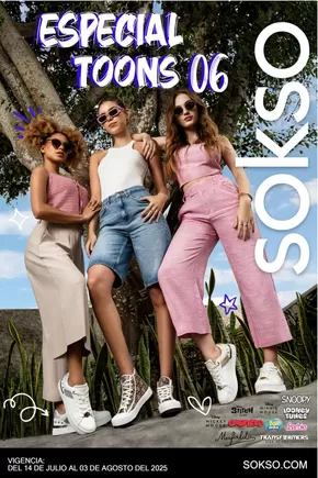 Catálogo Sokso en Lima | ESPECIAL TOONS  | 2025-07-14T00:00:00.000Z - 2025-08-03T00:00:00.000Z