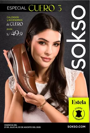 Catálogo Sokso en Lima | ESPECIAL CUERO | 2025-07-21T00:00:00.000Z - 2025-08-03T00:00:00.000Z