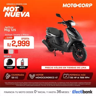 Catálogo Motocorp | Ofertas principales para todos los cazadores de gangas | 2026-08-01T00:00:00.000Z - 2026-08-31T00:00:00.000Z