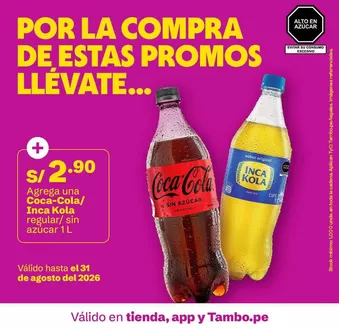 Catálogo Tambo en Ancon | Ofertas y promociones actuales | 2026-08-04T00:00:00.000Z - 2026-08-31T00:00:00.000Z