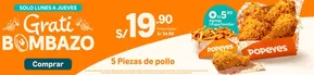 Catálogo Popeyes | Grati Bombazo  | 2025-07-22T00:00:00.000Z - 2025-07-31T00:00:00.000Z