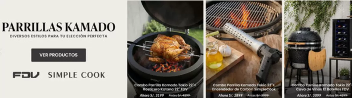 Catálogo Kitchen Center en Lima | Diversos estilos para tu eleccion perfecta | 2026-08-05T00:00:00.000Z - 2026-08-31T00:00:00.000Z