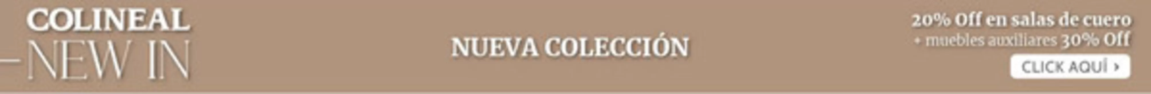 Catálogo Colineal en Lima | Colineal new in | 2026-08-05T00:00:00.000Z - 2026-08-31T00:00:00.000Z