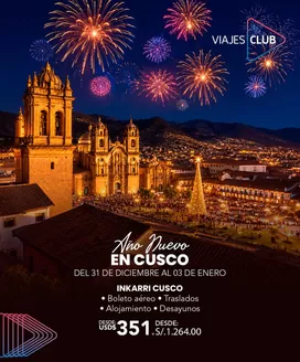 Catálogo Viajes Club en Lima | Ano nuevo | 2026-08-05T00:00:00.000Z - 2027-01-03T00:00:00.000Z