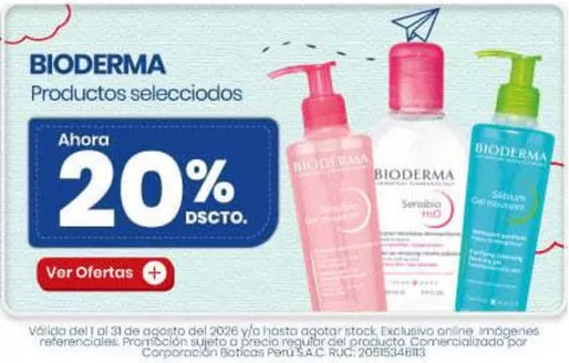 Catálogo Boticas Perú en Lima | Gangas y ofertas actuales | 2026-08-01T00:00:00.000Z - 2026-08-31T00:00:00.000Z