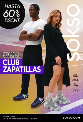 Catálogo Sokso en Lima | SEMANAL CLUB ZAPATILLAS  | 2025-07-28T00:00:00.000Z - 2025-08-03T00:00:00.000Z