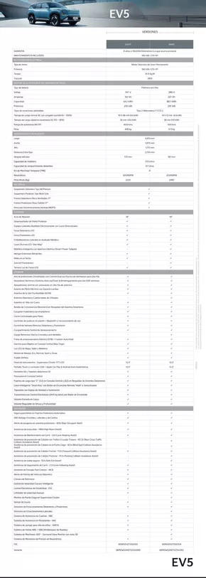 Catálogo Kia | Camioneta electrica ev5 | 2025-07-23T00:00:00.000Z - 2026-01-11T00:00:00.000Z