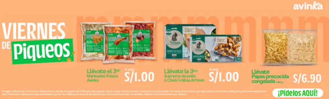 Catálogo Avinka en Lurín | Gangas exclusivas | 2026-08-01T00:00:00.000Z - 2026-08-31T00:00:00.000Z