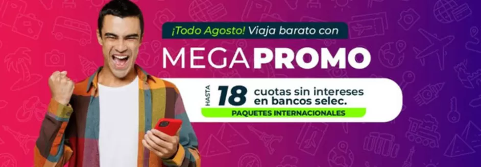 Catálogo Viajes Falabella | Mega Promo | 2026-08-07T00:00:00.000Z - 2026-08-31T00:00:00.000Z